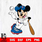 Chicago Cubs Mickey Svg Eps Dxf Png File, Digital Download, Instant Download