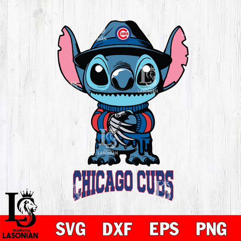 Chicago Cubs Stitich Freddy Krueger Svg Eps Dxf Png File, MLB svg, Digital Download, Instant Download