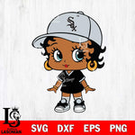 Chicago White Sox Betty Boop MLB 4 Svg Eps Dxf Png File,Bundle MLB  svg, Digital Download, Instant Download