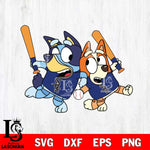 Chicago White Sox Bluey Svg Eps Dxf Png File, Digital Download, Instant Download