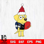 Chicago White Sox Bluey Lucky Christmas Svg Eps Dxf Png File, Digital Download, Instant Download