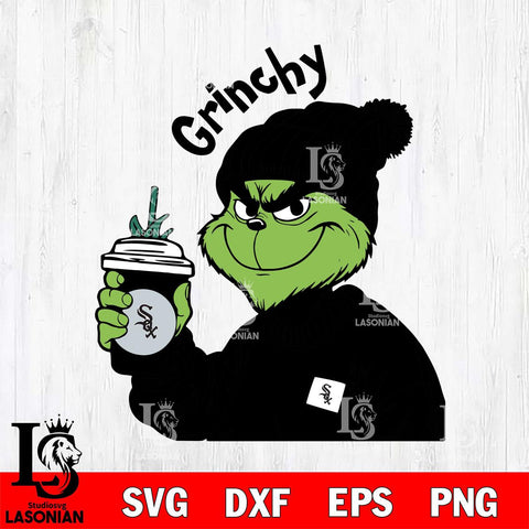 Chicago White Sox Boujee Grinch 10 Svg Eps Dxf Png File, Digital Download, Instant Download