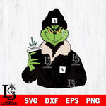 Chicago White Sox Boujee Grinch 12 Svg Eps Dxf Png File, Digital Download, Instant Download