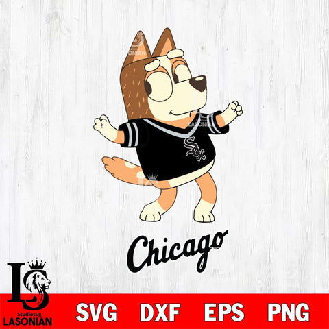 Chicago White Sox Chilli Dance Svg Eps Dxf Png File, Digital Download, Instant Download