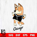 Chicago White Sox Chilli Dance Sport Svg Eps Dxf Png File, Digital Download, Instant Download