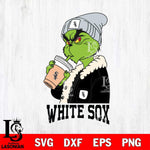 Chicago White Sox Grinch Bougie Football Svg Eps Dxf Png File, Digital Download, Instant Download