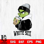 Chicago White Sox Grinch Bougie Sport Svg Eps Dxf Png File, Digital Download, Instant Download