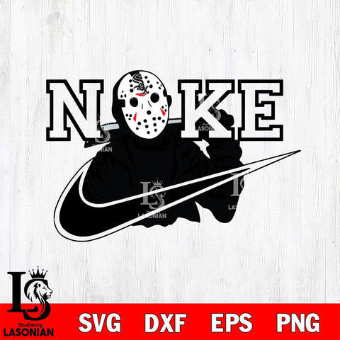 Chicago White Sox Jason Voorhees Nike Svg Eps Dxf Png File, Digital Download, Instant Download