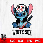 Chicago White Sox Stitch Jason Voorhees Svg Eps Dxf Png File, MLB svg, Digital Download, Instant Download