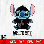 Chicago White Sox Stitch Mummy Svg Eps Dxf Png File, MLB svg, Digital Download, Instant Download