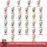 Christmas Bluey Honey Sport MLB Cricut , Christmas Svg , Bluey svg , Digital Download, dxf eps png pdf file