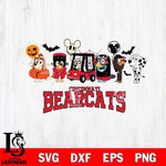 Cincinnati Bearcats Bluey Halloween Svg Eps Dxf Png File, Digital Download, Instant Download