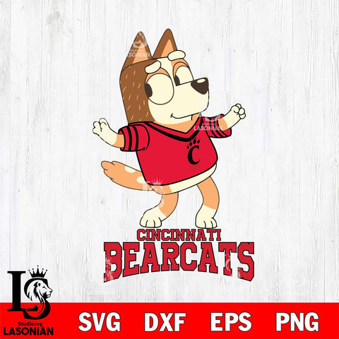 Cincinnati Bearcats Chilli Dance Svg Eps Dxf Png File, Digital Download, Instant Download