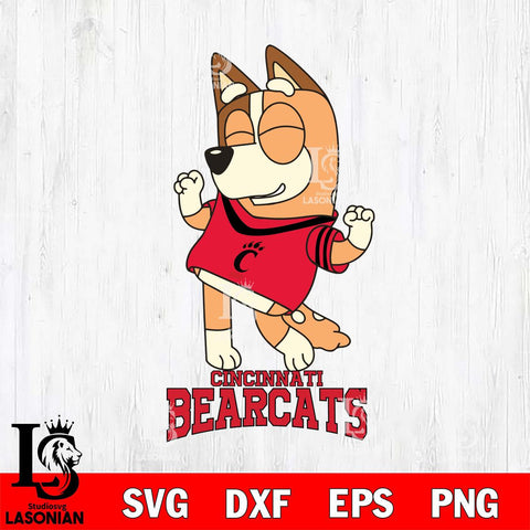 Cincinnati Bearcats Chilli Dance Sport Svg Eps Dxf Png File, Digital Download, Instant Download