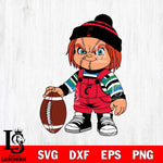 Cincinnati Bearcats Chucky Horror 6 Svg Eps Dxf Png File, NCAA svg, Digital Download, Instant Download