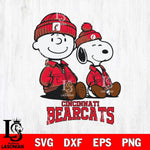 Cincinnati Bearcats Snoopy Sport 6 Svg Eps Dxf Png File, Digital Download