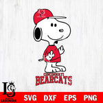 Cincinnati Bearcats Snoopy Sport 8 Svg Eps Dxf Png File, Digital Download