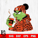 Cincinnati Bengals Boujee Grinch 8 Svg Eps Dxf Png File, Digital Download, Instant Download