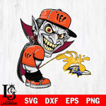 Cincinnati Bengals Dracula Piss On Baltimore Ravens Svg Eps Dxf Png File, Digital Download, Instant Download