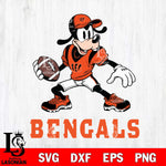 Cincinnati Bengals Goofy Disney, Svg Eps Dxf Png File, Digital Download