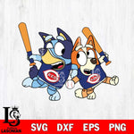 Cincinnati Reds Bluey Svg Eps Dxf Png File, Digital Download, Instant Download