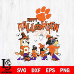 Clemson Tigers Bluey Halloween Family Svg Eps Dxf Png File, Digital Download, Instant Download