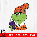 Clemson Tigers Boujee Grinch 3 Svg Eps Dxf Png File, Digital Download, Instant Download