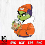 Clemson Tigers Boujee Grinch 6 Svg Eps Dxf Png File, Digital Download, Instant Download