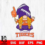 Clemson Tigers Gnomes Fan Svg Eps Dxf Png File, Digital Download, Instant Download