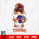 Clemson Tigers Gnomes Helmet Svg Eps Dxf Png File, Digital Download, Instant Download