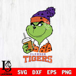 Clemson Tigers Grinch hat Svg Eps Dxf Png File, Digital Download, Instant Download