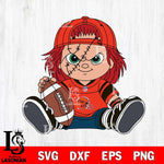 Cleveland Browns Chucky Horror 11 Svg Eps Dxf Png File, NFL svg, Digital Download, Instant Download