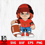 Cleveland Browns Chucky Horror 4 Svg Eps Dxf Png File, NFL svg, Digital Download, Instant Download