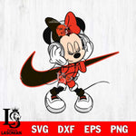 Cleveland Browns Cute Minnie Mouse Dancing Svg Eps Dxf Png File, Digital Download, Instant Download