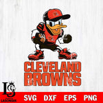 Cleveland Browns Donal Duck Disney, Svg Eps Dxf Png File, Digital Download