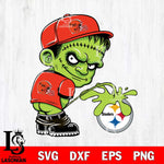 Cleveland Browns Frankenstein Piss On Pittsburgh Steelers Svg Eps Dxf Png File, Digital Download, Instant Download