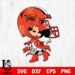 Cleveland Browns Glamorous Minnie Svg Eps Dxf Png File, Digital Download, Instant Download