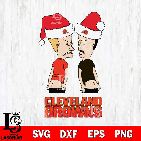 Cleveland Browns Merry KissMyass Svg Eps Dxf Png File,NFL Svg Files,Digital Download,Sublimation,Instant Download