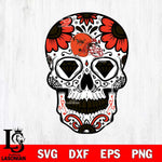 Cleveland Browns Mexico Skull SVG 2