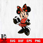 Cleveland Browns Minnie Mouse Svg Eps Dxf Png File, Digital Download, Instant Download