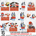 Cleveland Browns NFL Bundle 12 Svg Eps Dxf Png File, Digital Download, Instant Download