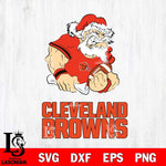 Cleveland Browns Santa Claus Angry Svg Eps Dxf Png File,NFL Svg Files,Digital Download,Sublimation,Instant Download