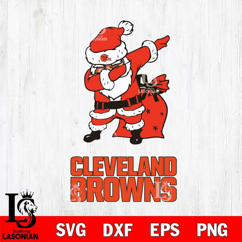 Cleveland Browns Santa Claus Ugly Svg Eps Dxf Png File,NFL Svg Files,Digital Download,Sublimation,Instant Download