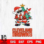 Cleveland Browns Santa Claus Ugly Christmas Svg Eps Dxf Png File,NFL Svg Files,Digital Download,Sublimation,Instant Download