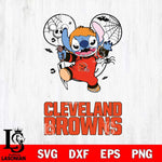 Cleveland Browns Stitch Michael Halloween Svg Eps Dxf Png File, Digital Download, Instant Download