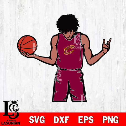 Cleveland Cavaliers Boy Basketball Svg Eps Dxf Png File, Digital Download, Instant Download