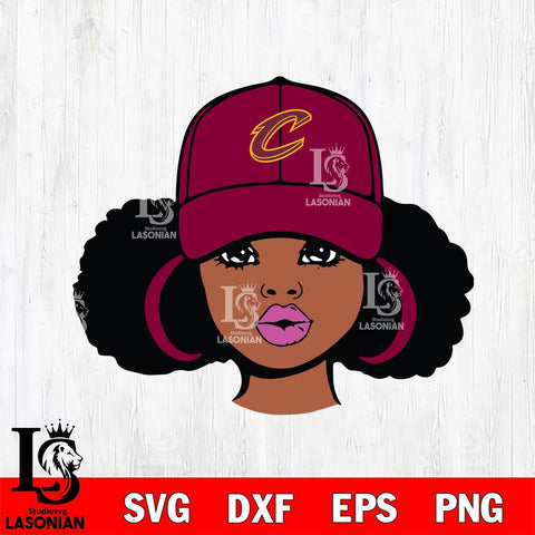 Cleveland Cavaliers Girls sport 1 Svg Eps Dxf Png File, Digital Download, Instant Download