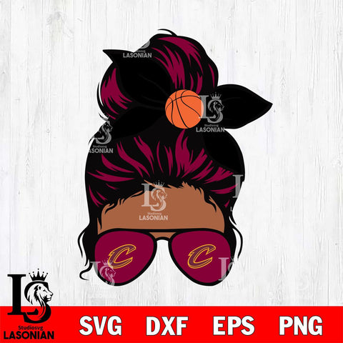 Cleveland Cavaliers Girls sport 9 Svg Eps Dxf Png File, Digital Download, Instant Download