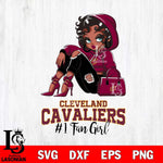 Cleveland Cavaliers #1 beauty Black Fan Girl