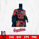 Cleveland Guardians Batman Baseball MLB Svg Eps Dxf Png File,MLB File Cut ,Baseball Digital Download , Instant Download, Cut Svg Files